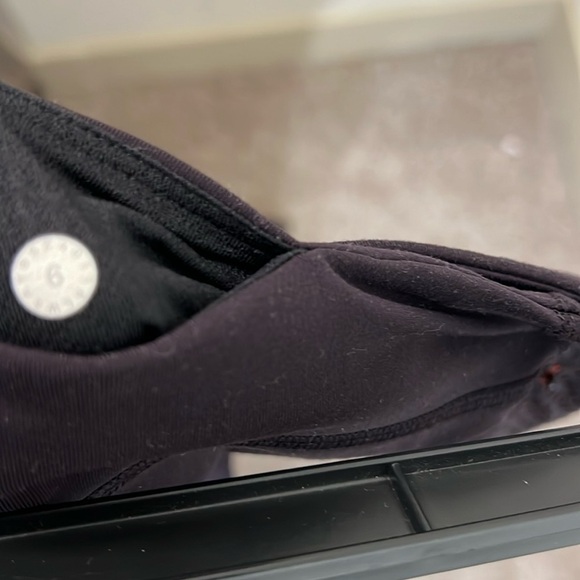 Lululemon women’s Sz 6 Get Your Peek On Tight Athletic Legging Laser Cut - Picture 9 of 11